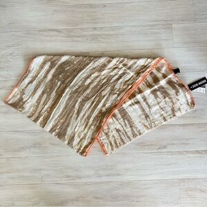 NWT Steve Madden Gauze Tie-Dye Scarf